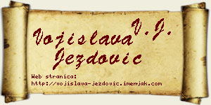 Vojislava Jezdović vizit kartica
